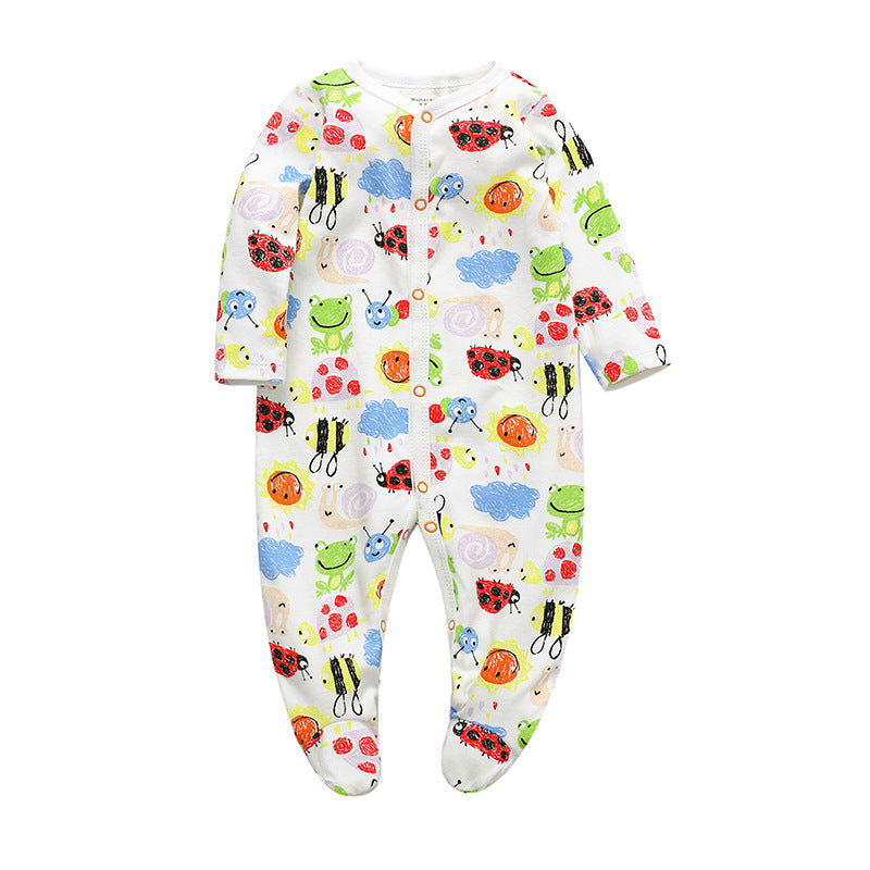 Ropa de bebé de una pieza de algodón 