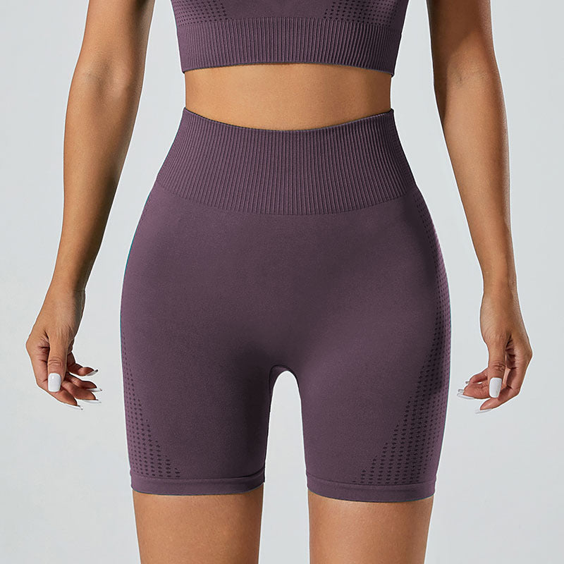 Women's Seamless Yoga Set - Sports Bra, Jacket & Leggings