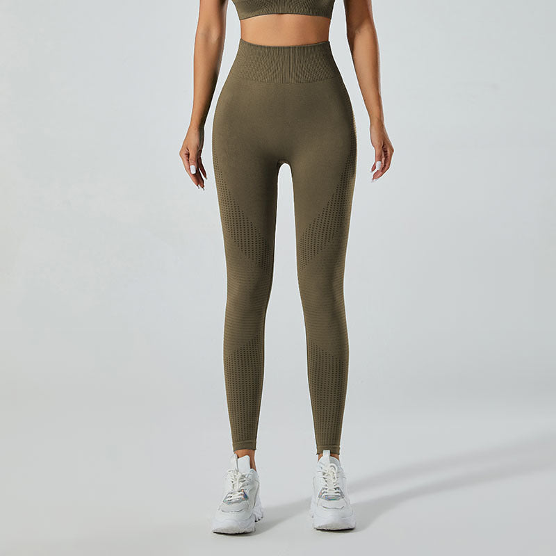 Women's Seamless Yoga Set - Sports Bra, Jacket & Leggings