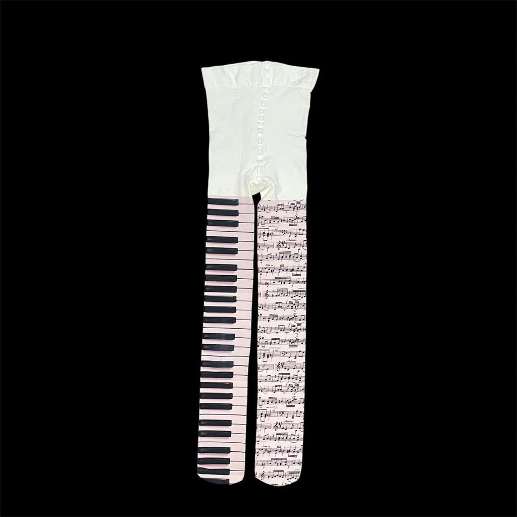 Women's Sweet And Cool Style Double-Sided Printed Tights