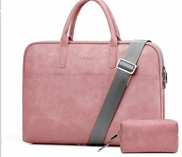 Bolso para portátil de piel sintética para mujer