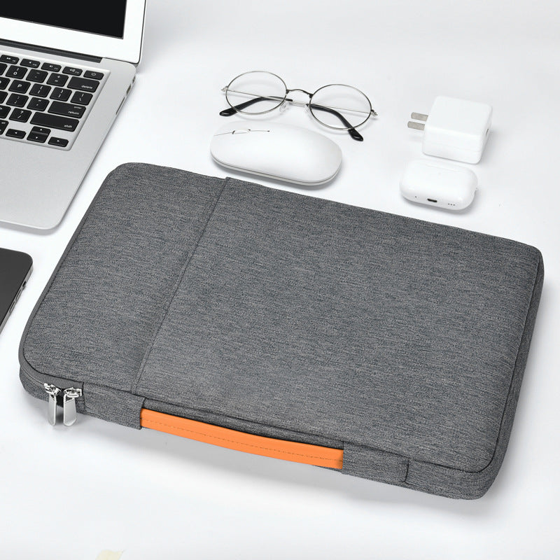 Bolsa para portátil con forro polar, resistente a golpes y fácil de colgar.