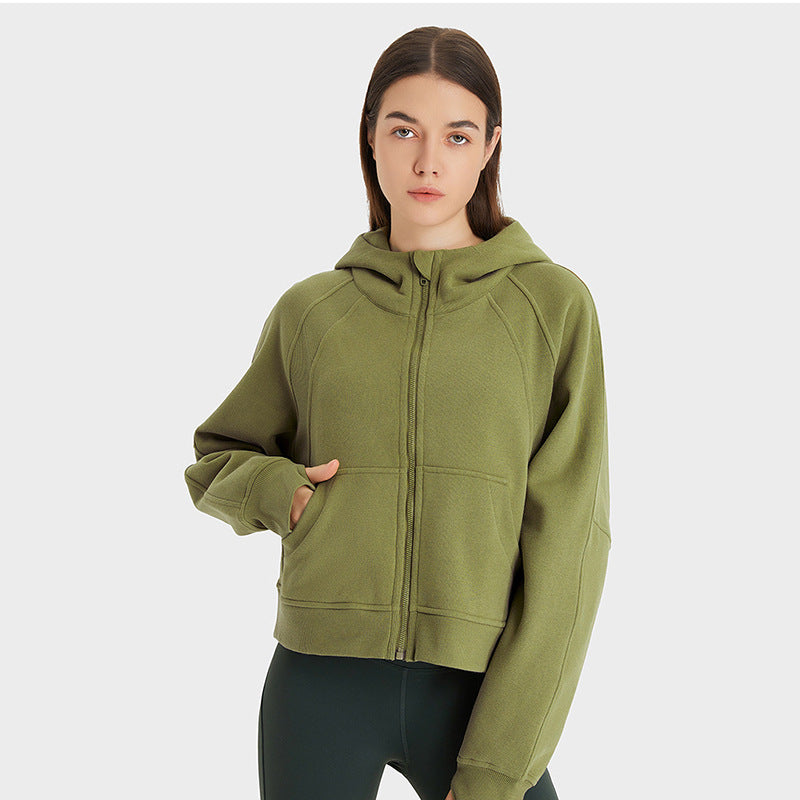 Chaqueta deportiva para correr y fitness para mujer, otoño e invierno