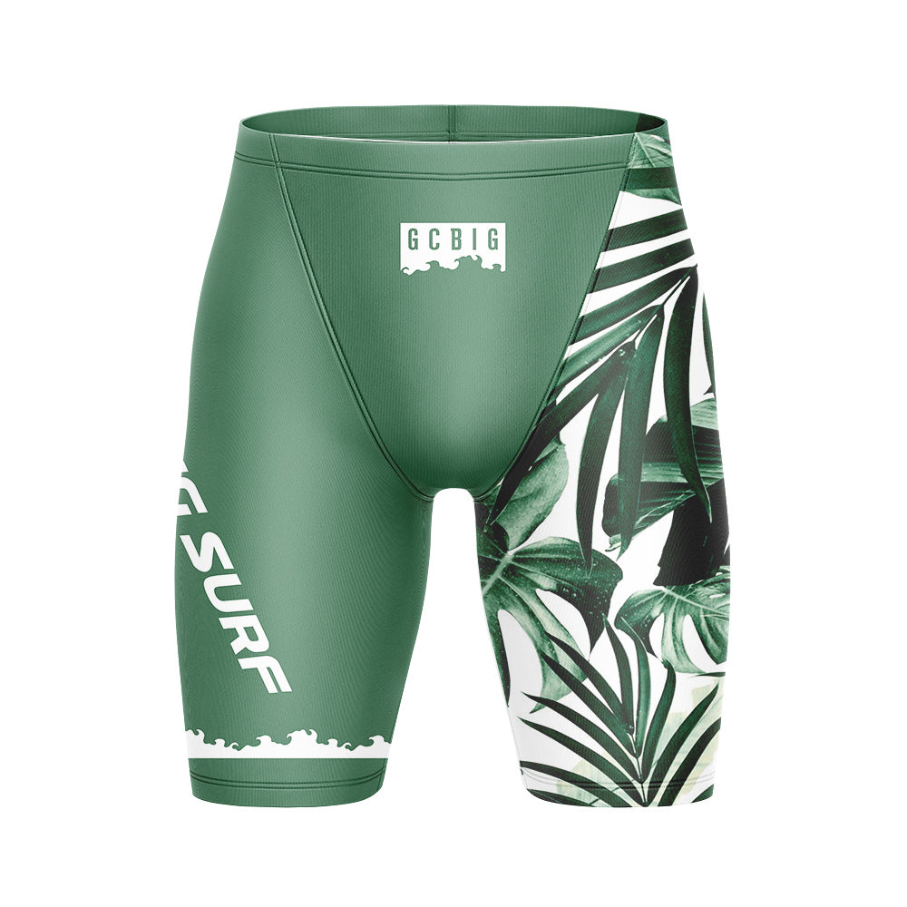 Men's Swim Boxer Briefs Quick-Drying Tight-Fitting Beach Shorts