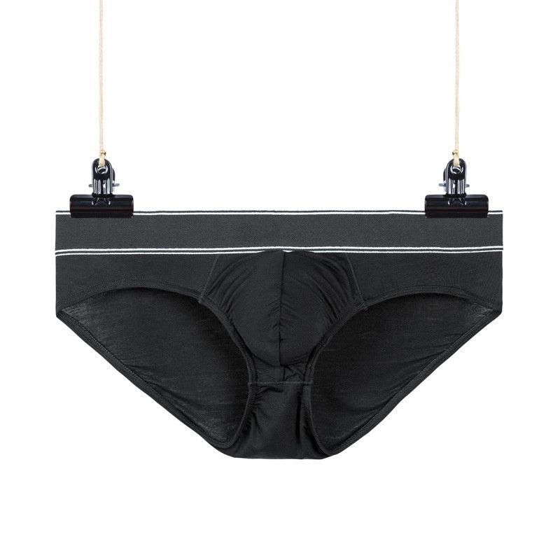 Nueva ropa interior masculina juvenil de modal fino de grafeno, bolsa grande
