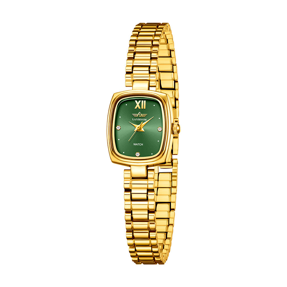 Reloj vintage pequeño dorado Niche para mujer