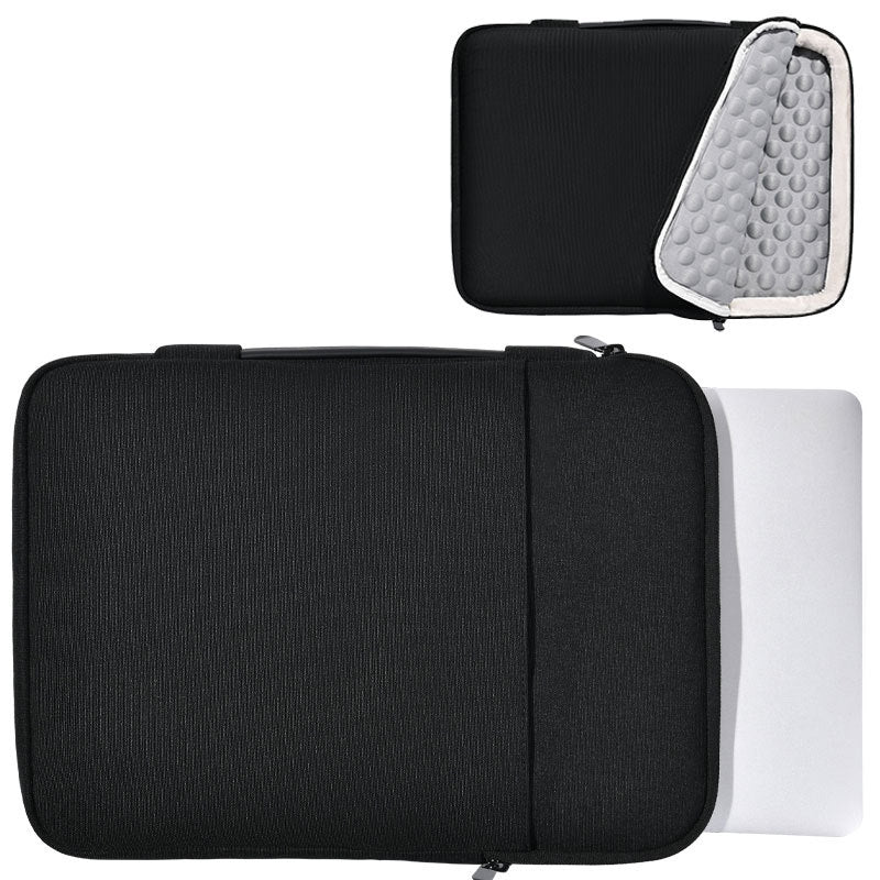Bolsa para portátil con forro polar, resistente a golpes y fácil de colgar.