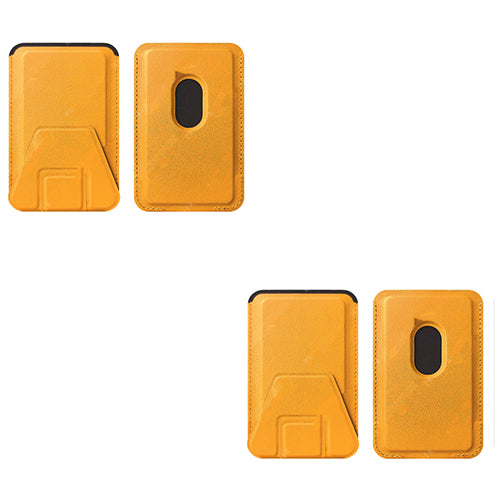 Soporte para teléfono móvil, tarjetero, tarjetero plegable, adhesivo para tarjetas, tarjetero magnético multifuncional.