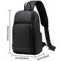 Bolso bandolera para hombre, multifuncional, deportivo, estilo urbano