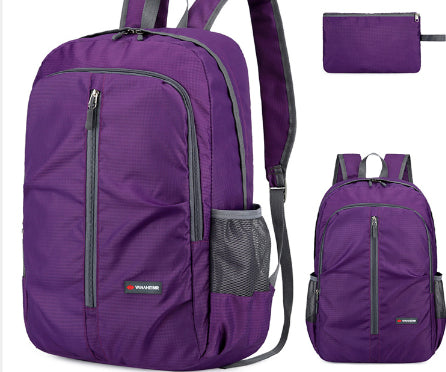 Mochila informal para hombre para exteriores con capacidad extragrande.