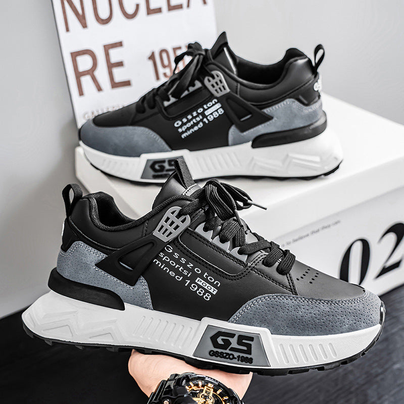 Zapatillas deportivas informales, modernas, antideslizantes y resistentes a la abrasión para hombre.