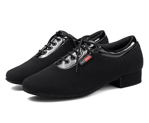 Zapatos de baile moderno Wupamo para hombre, ideales para vals, tango y bailes de salón. Suela blanda para interiores, tallas grandes.