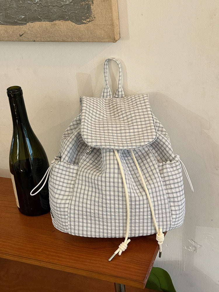 Mochila ligera de nailon estilo coreano para uso diario