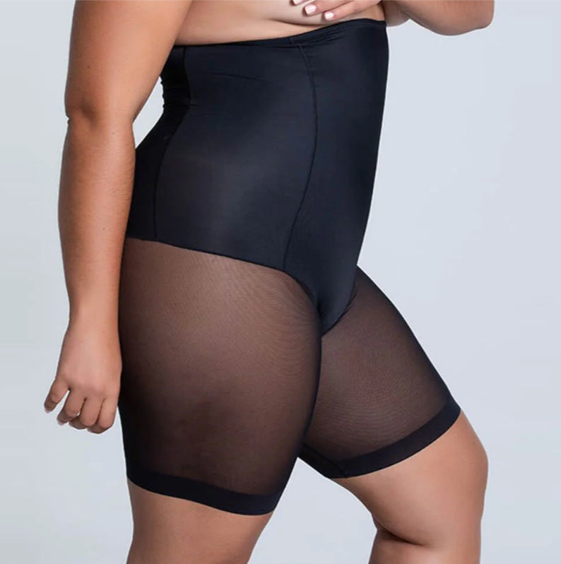 Faja moldeadora de cintura alta sin costuras que controla el abdomen y realza la cadera y esculpe el cuerpo.