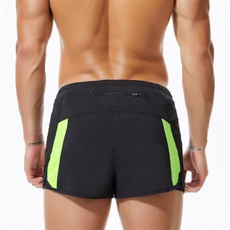 Pantalones cortos deportivos para hombre, holgados y de secado rápido, de tres cuartos