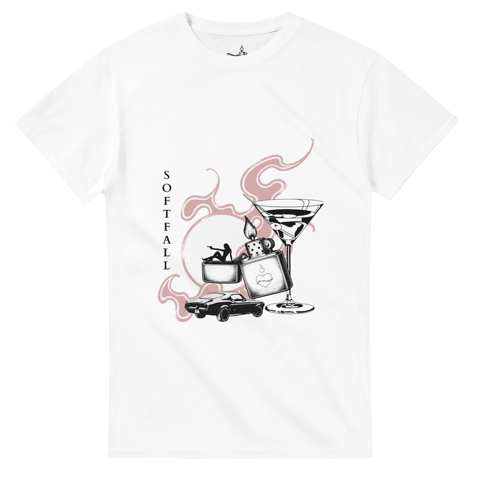 Camiseta holgada de verano de manga corta con cuello redondo para hombre y mujer