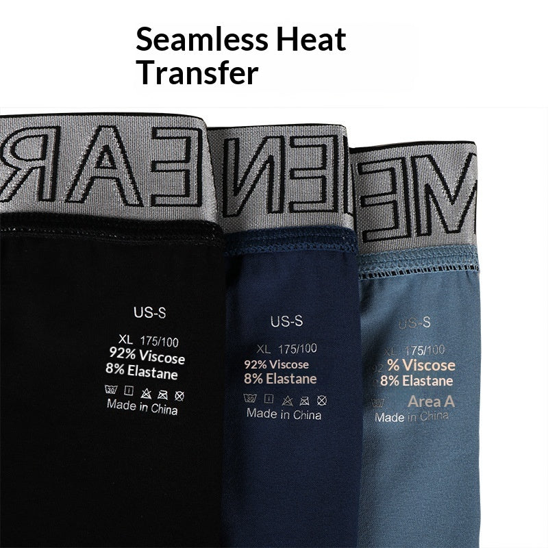 Calzoncillos bóxer transpirables para hombre, con forma de V, de longitud extendida, para correr y hacer ejercicio.
