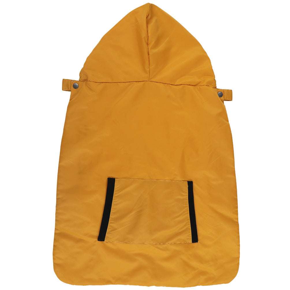 Mochila para bebé a prueba de viento, manta, portabebés