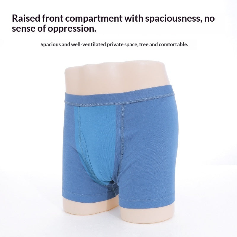 Ropa interior de algodón transpirable y lavable para adultos de mediana edad y mayores con incontinencia leve.
