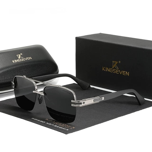Mens Anti-Blinding Color-Changing Polarized Sunglasses