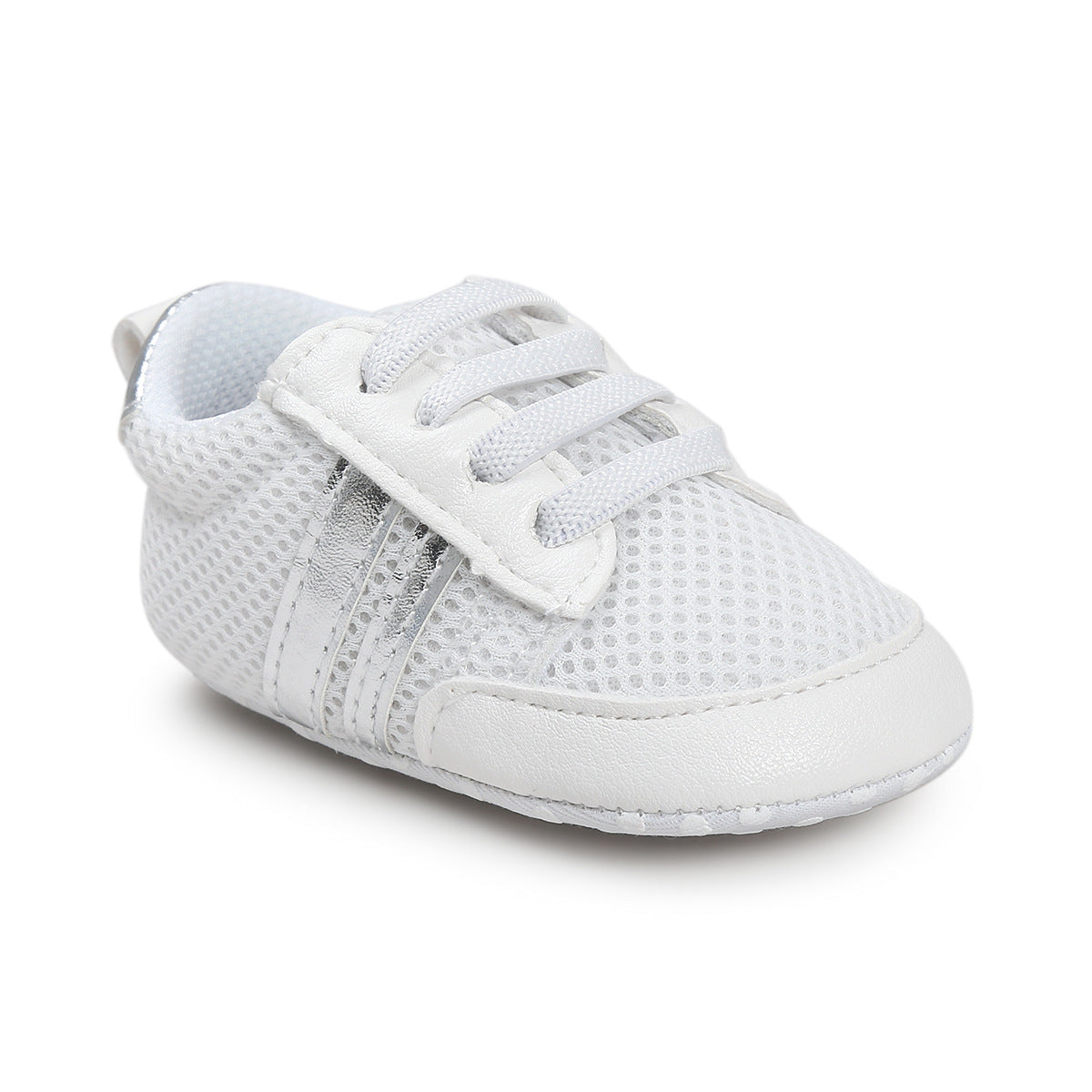 Mocasines para bebé niño y niña, de piel sintética, antideslizantes, suaves, para recién nacidos