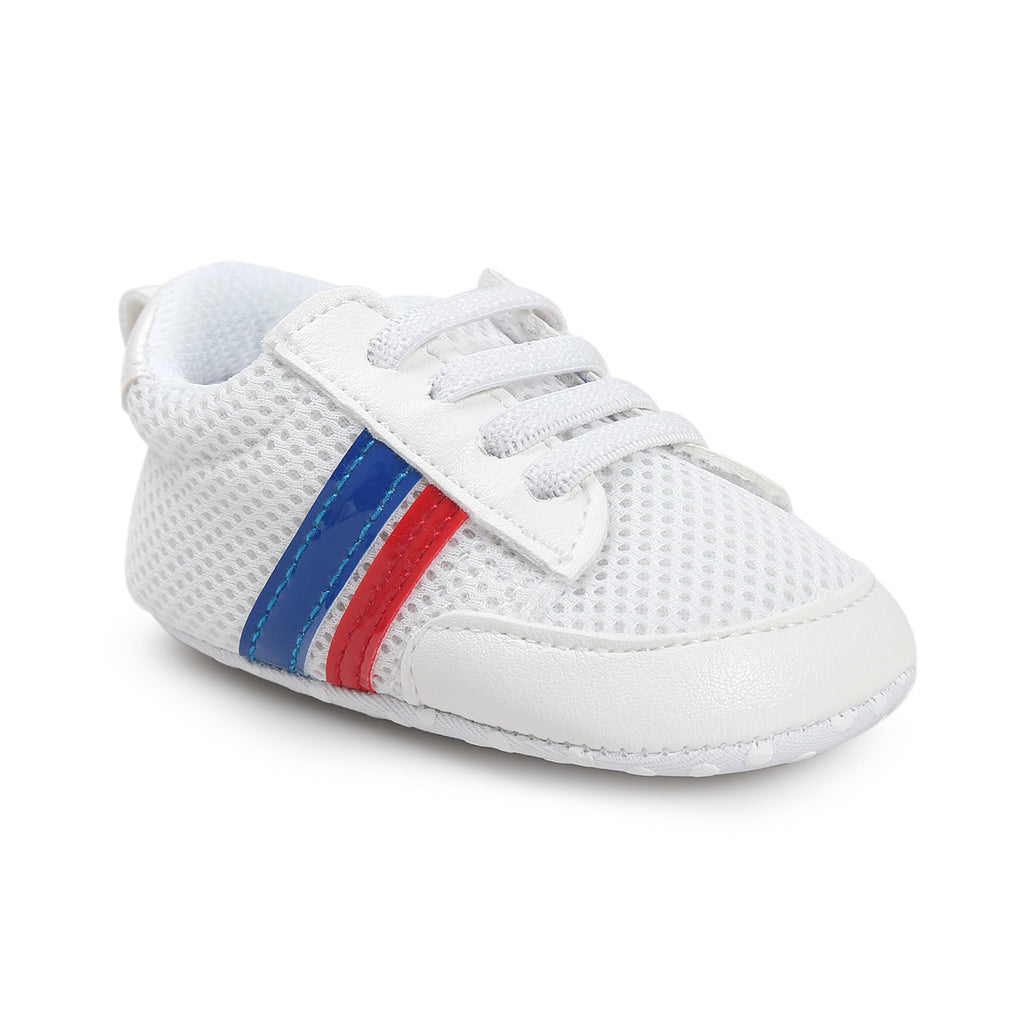 Mocasines para bebé niño y niña, de piel sintética, antideslizantes, suaves, para recién nacidos