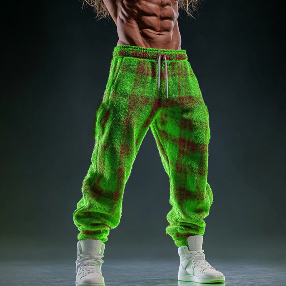 Mens Stylish Casual Printed Drawstring Sweatpants