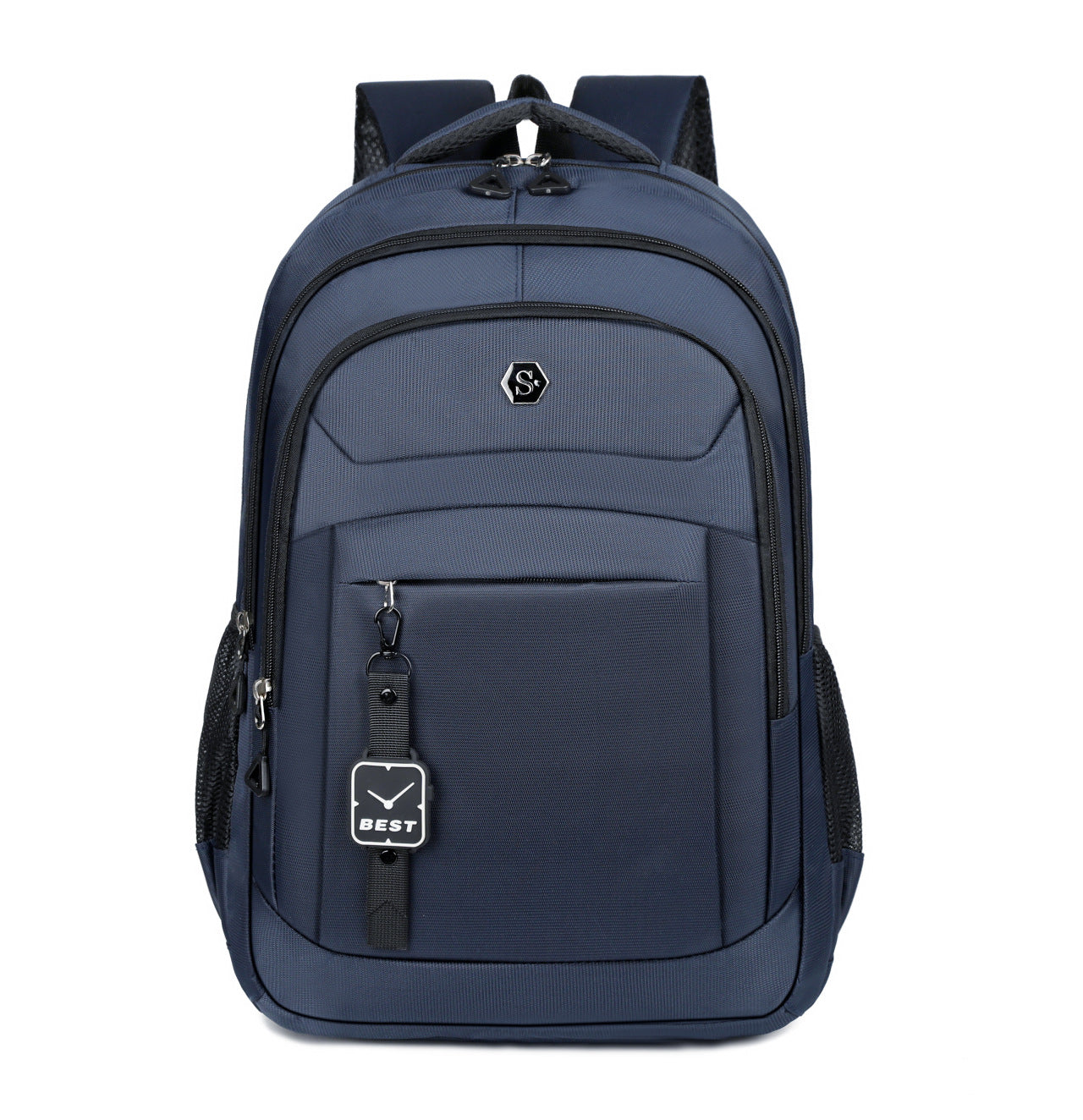 Mochila de viaje elegante y de alta capacidad para exteriores, ideal para estudiantes universitarios y portátiles.