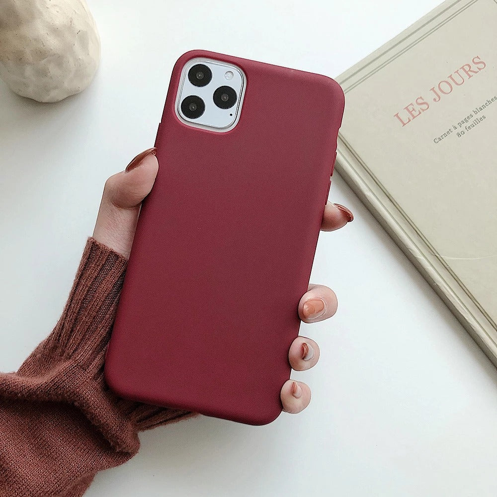 Compatible con funda de teléfono esmerilada