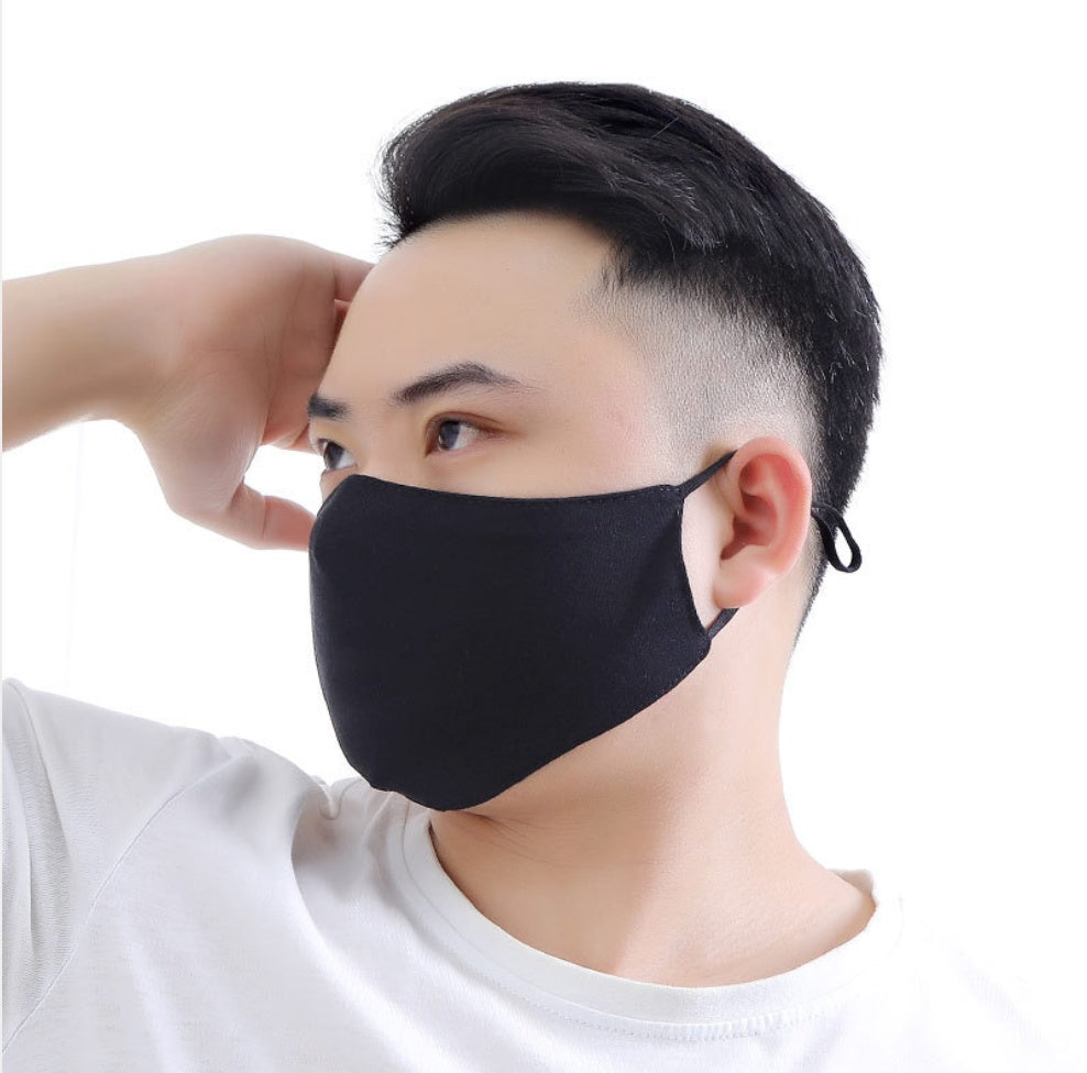 Mascarilla facial de algodón de cartón para niños y adultos