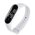 LED Sports Kids Swimming Waterproof Touch Electronic Watch