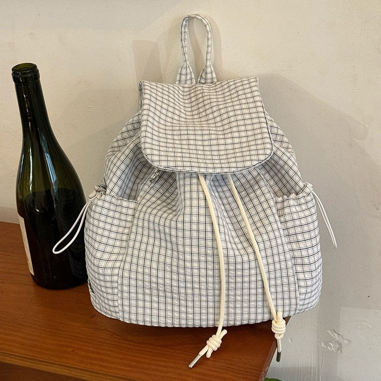 Mochila ligera de nailon estilo coreano para uso diario
