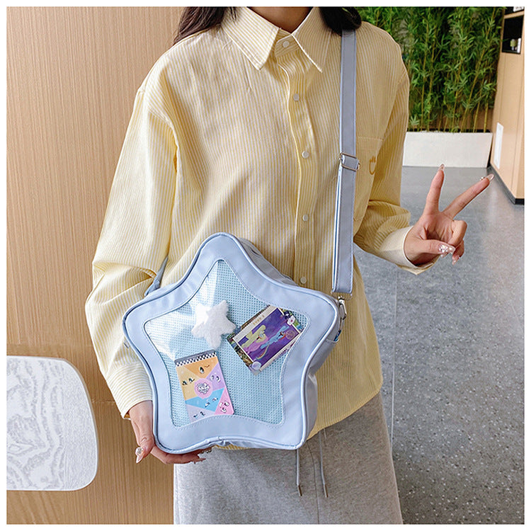 Bolso de hombro transparente de gran capacidad nuevo y atractivo