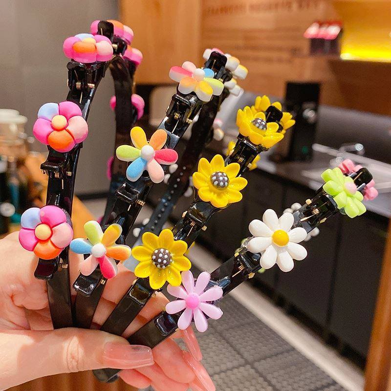 Accesorios para el cabello con clip para niñas de Net Red