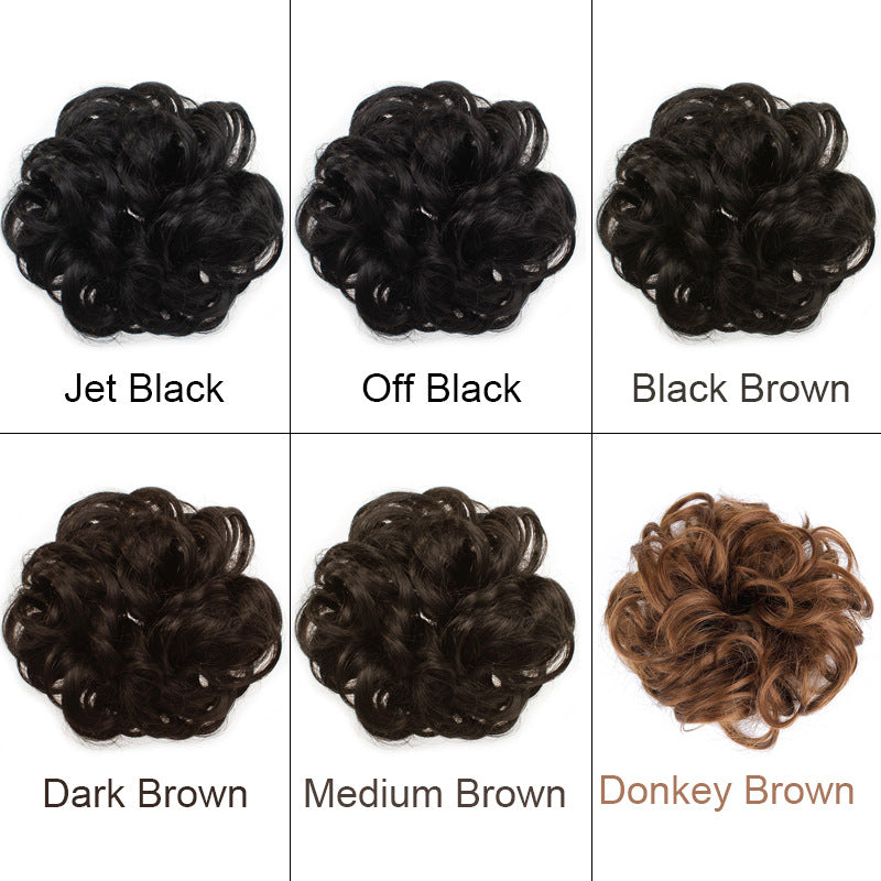 Wig hair circle Women Casual Fashion Everyday Streetwear