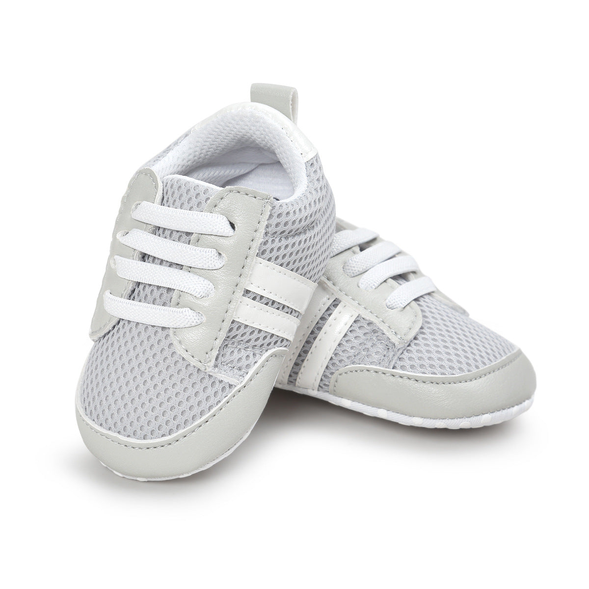 Mocasines para bebé niño y niña, de piel sintética, antideslizantes, suaves, para recién nacidos