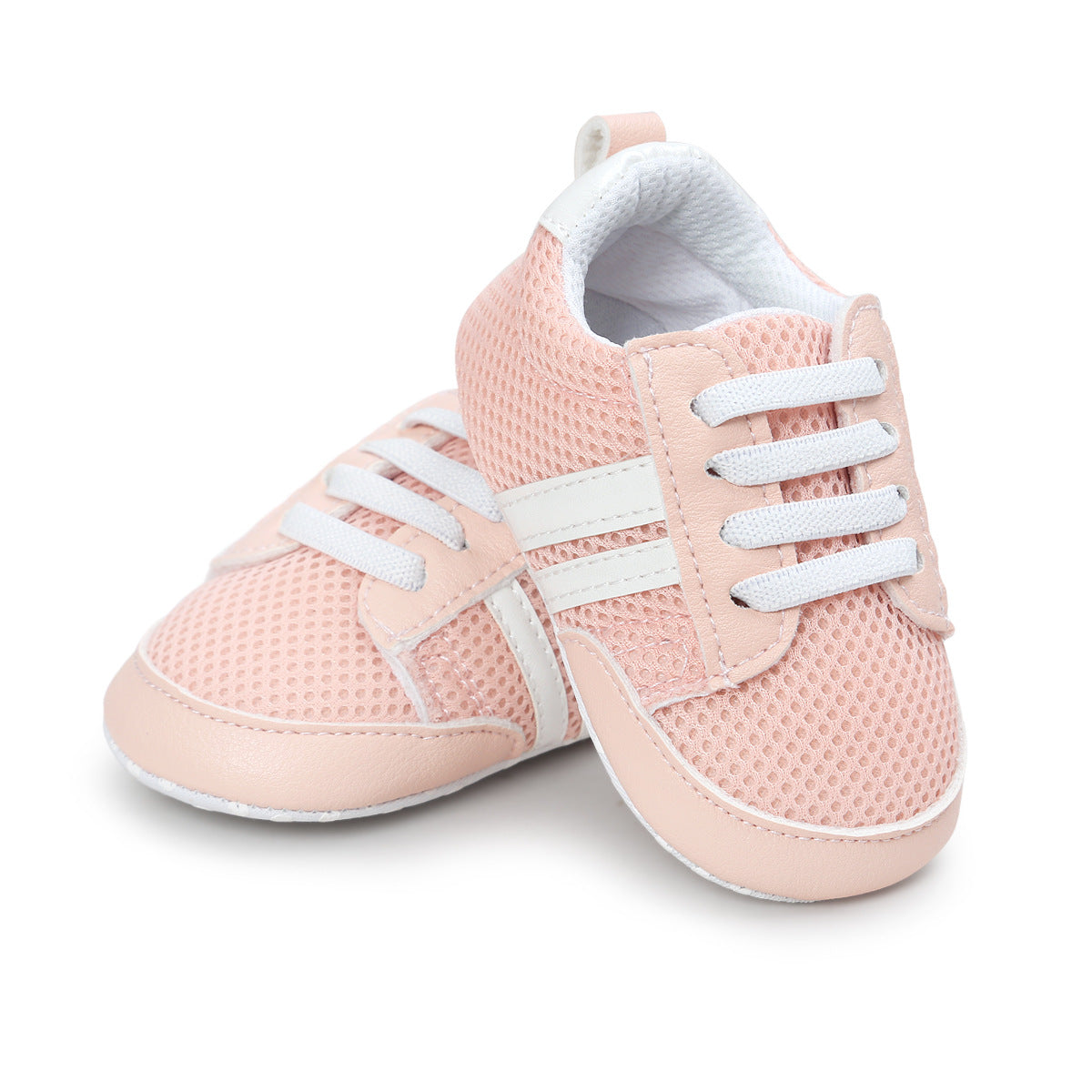 Mocasines para bebé niño y niña, de piel sintética, antideslizantes, suaves, para recién nacidos