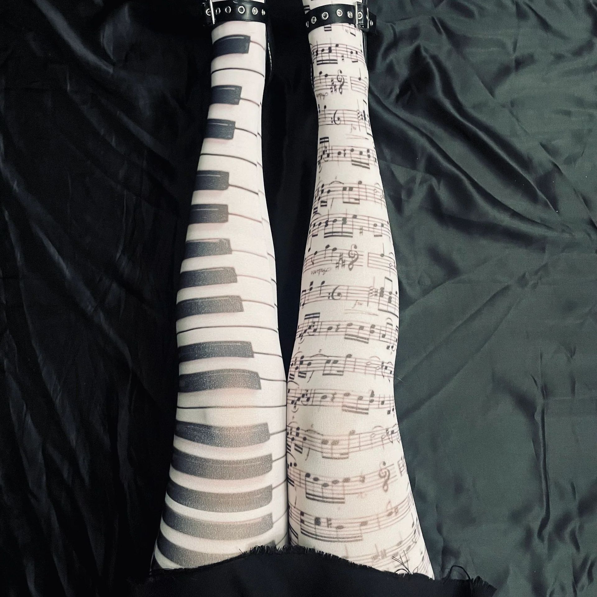 Women's Sweet And Cool Style Double-Sided Printed Tights