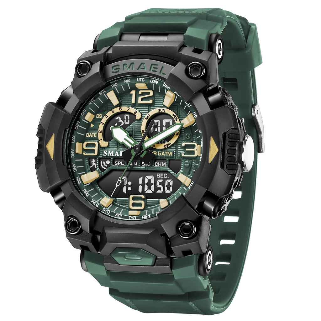 Reloj de aleación moderno para hombre para una medición precisa del tiempo.