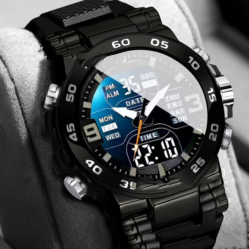 Reloj electrónico resistente al agua para deportes al aire libre, moderno y que brilla en la oscuridad.