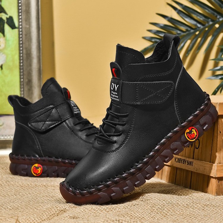 Botas de algodón suaves, cómodas, versátiles y de moda.