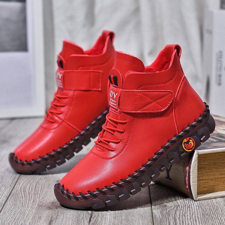 Botas de algodón suaves, cómodas, versátiles y de moda.