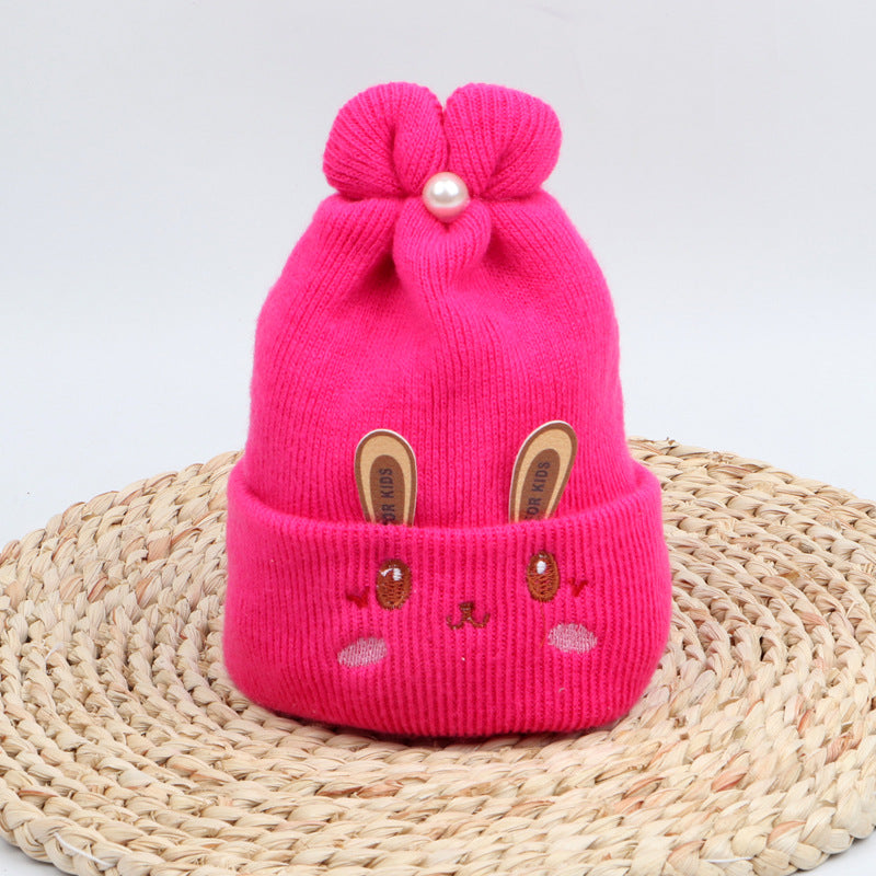 Gorros de lana para bebés recién nacidos de otoño e invierno