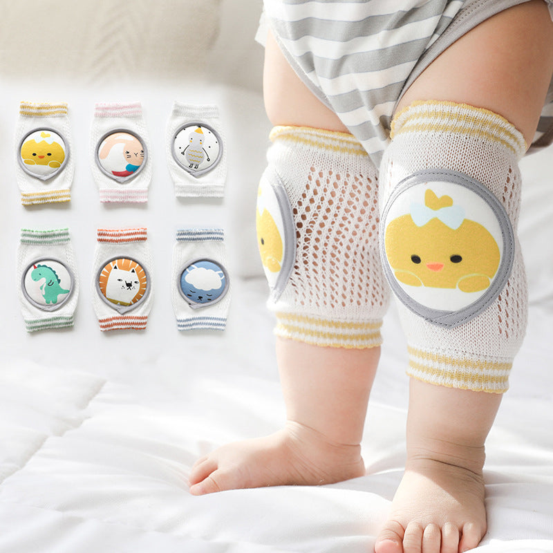 Rodilleras para bebé, accesorios de dibujos animados, coderas para muñecas, juego de aprendizaje para bebés