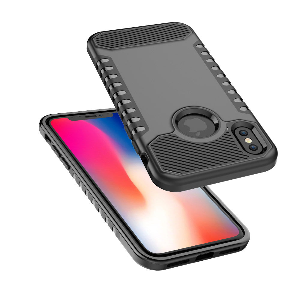 Compatible con Apple, Suministro puntual X Carcasa para teléfono móvil X Carcasa protectora para teléfono móvil Doble Uno Anticaída Comercio exterior Teléfono móvil