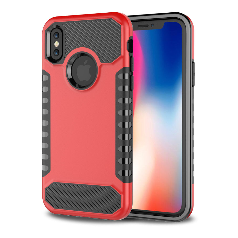 Compatible con Apple, Suministro puntual X Carcasa para teléfono móvil X Carcasa protectora para teléfono móvil Doble Uno Anticaída Comercio exterior Teléfono móvil