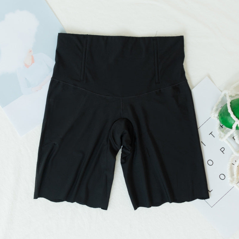 Pantalones de seguridad de seda helada antiexposición para mujeres con curvas