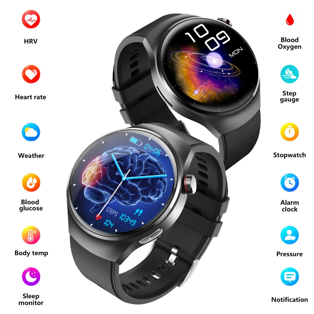 Nuevo reloj inteligente con disco de 1,55 pulgadas y monitor de salud.