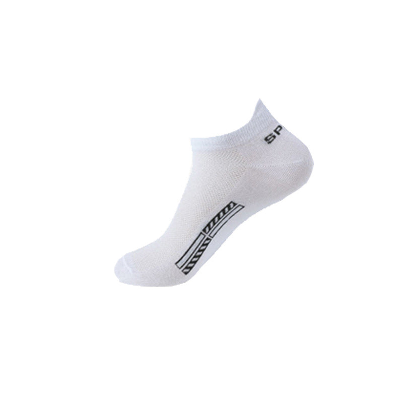 Calcetines deportivos bajos de malla transpirable para hombre