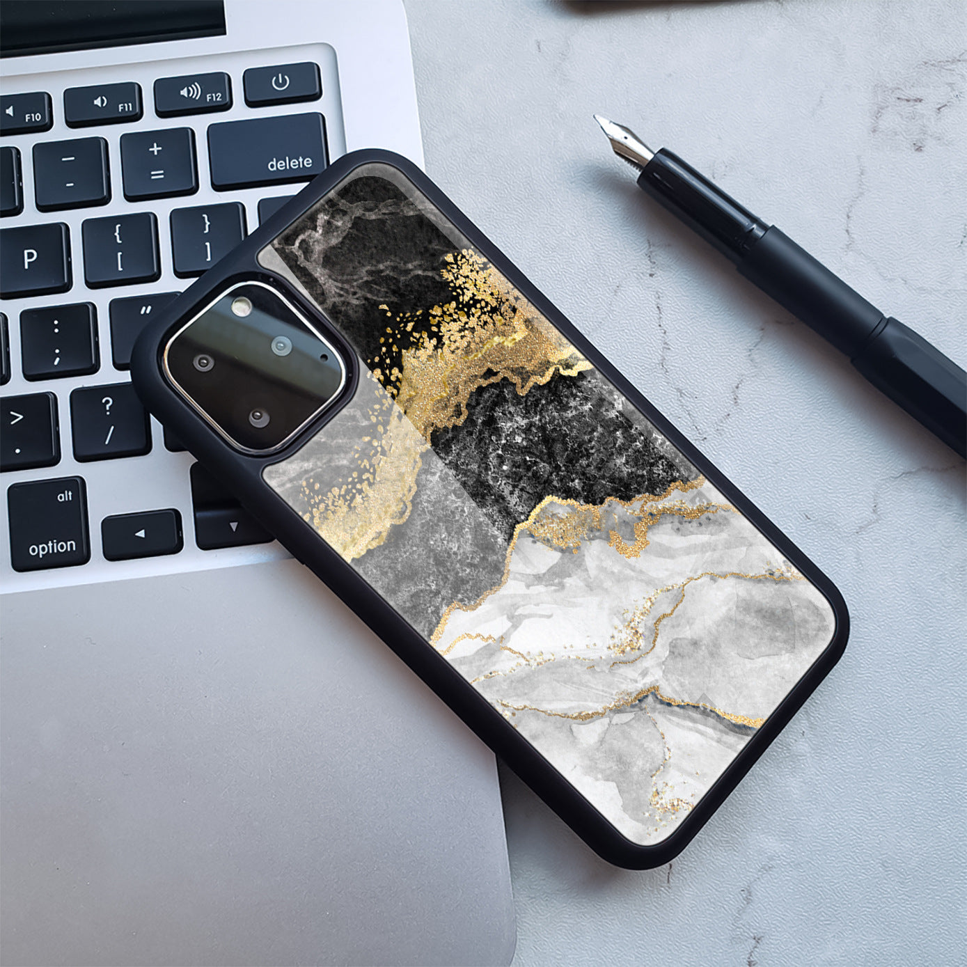 Marble phone case Women Casual Fashion Everyday Streetwear